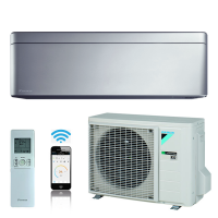 Klima uređaj DAIKIN Stylish FTXA25BS/RXA25A, 2.5kW, Inverter, WiFi - mat srebrna